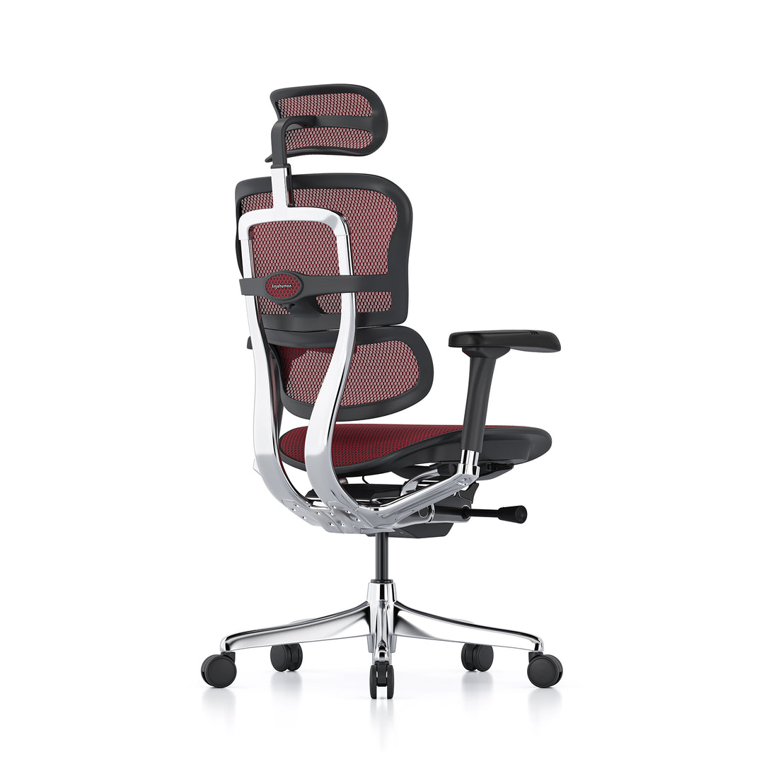 Ergohuman Office Chair- Red Mesh Office Chair Ergohuman