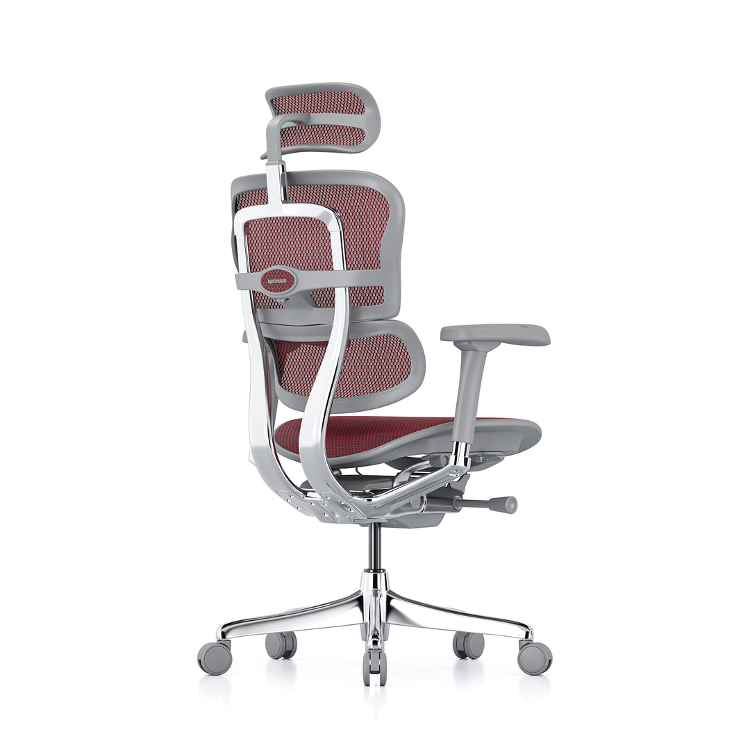 Ergohuman Office Chair- Red Mesh Office Chair Ergohuman