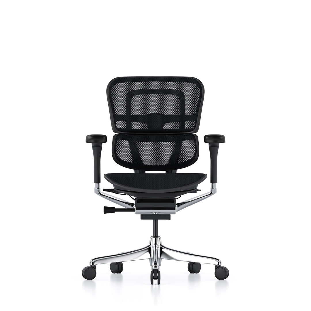 Ergohuman Office Chair- Black Mesh Office Chair Ergohuman Without Headrest Black