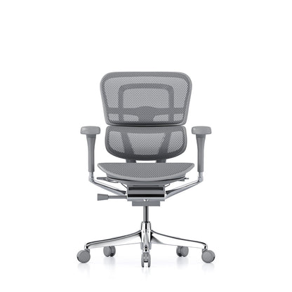 Ergohuman Office Chair- Grey Mesh Office Chair Ergohuman Without Headrest Grey