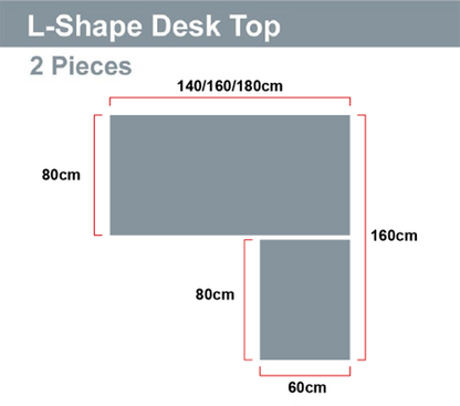 EXEC 3+ Triple Motor L-Shaped Height Adjustable Standing Desk