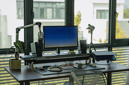 Hexcal Studio Monitor Stand - Dark Grey