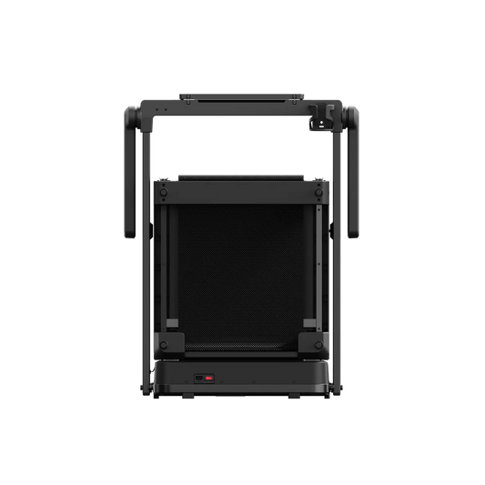 King Smith Fitness MX10 Foldable Treadmill – Walk & Work with Built-In Laptop Tray, Vertical Fold & 10 KPH | Home Office