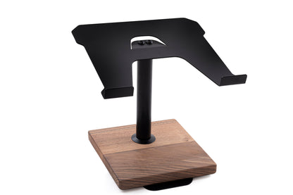 ErgoHide Notebook Stand Walnut Black
