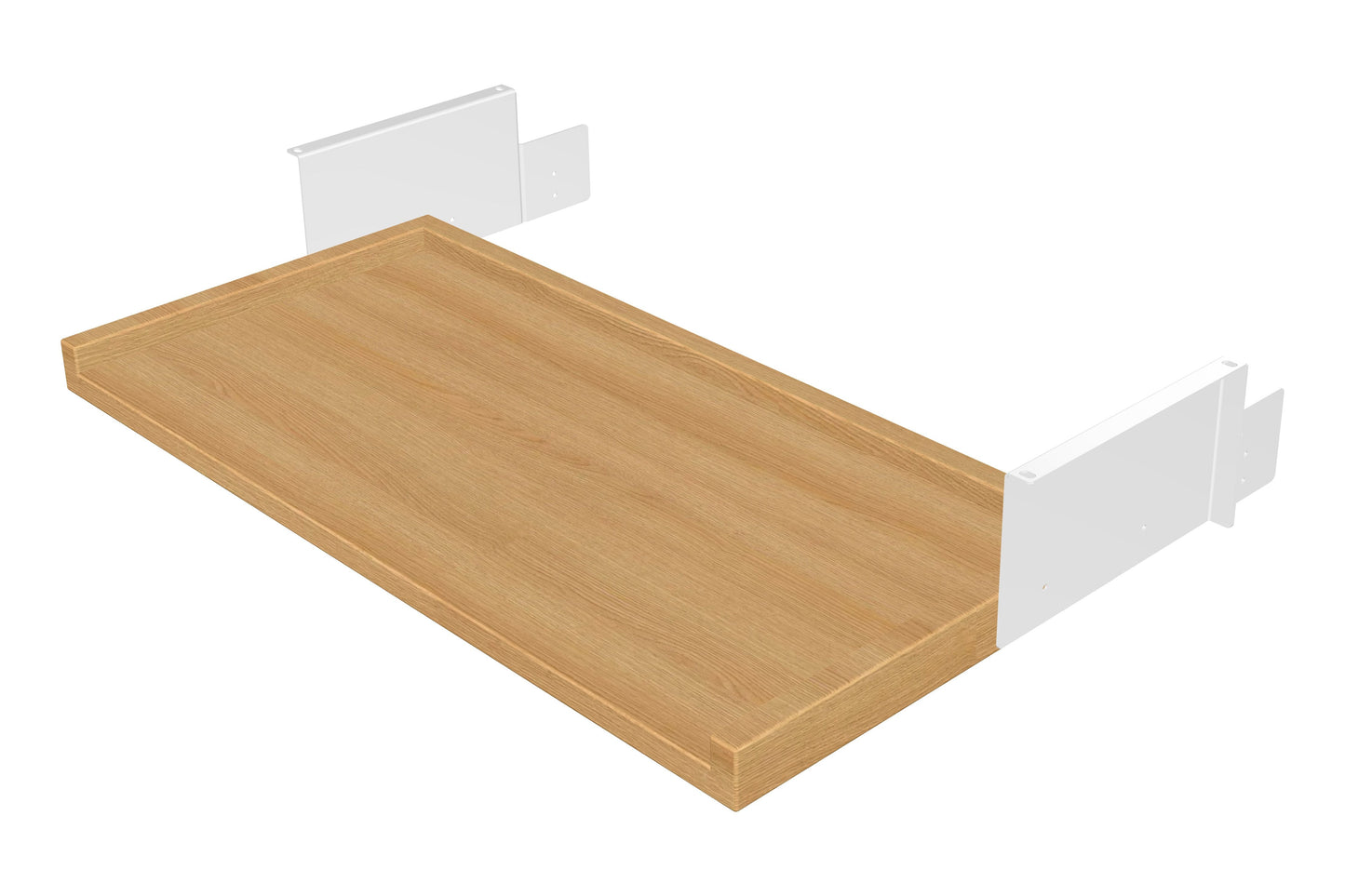 ErgoHide Keyboard Tray 80cm Oak White