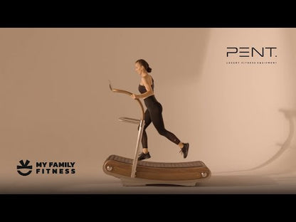 IRENA™ Premium Curved Manual Treadmill