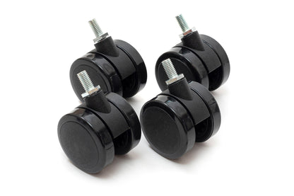 ErgoHide Castors Black x4