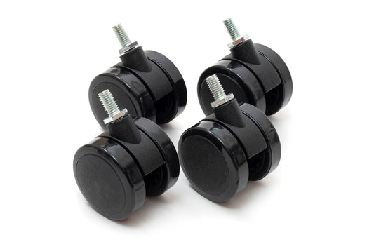 ErgoHide Castors Black x4