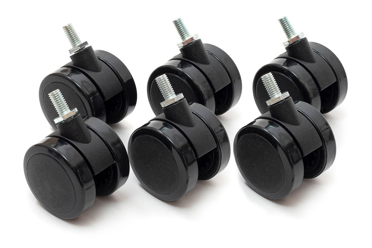 ErgoHide Castors Black x6
