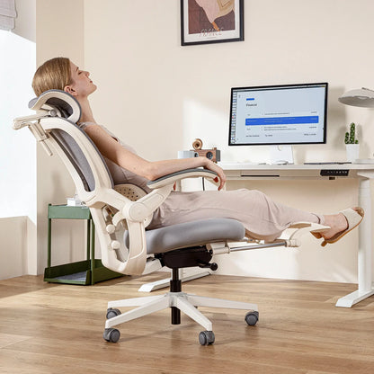 Hinomi Q2 Ergonomic Office Chair with Complimentary Footrest – The Next Generation of the Q1