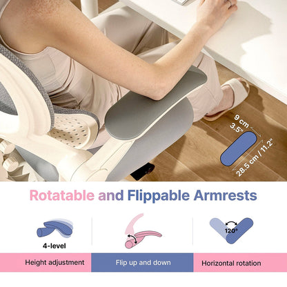 Hinomi Q2 Ergonomic Office Chair with Complimentary Footrest – The Next Generation of the Q1