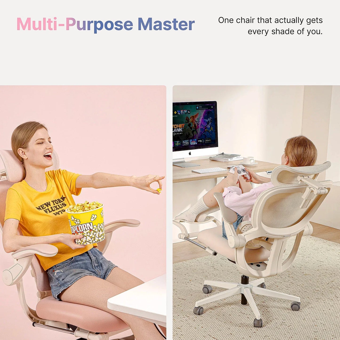 Hinomi Q2 Ergonomic Office Chair with Complimentary Footrest – The Next Generation of the Q1