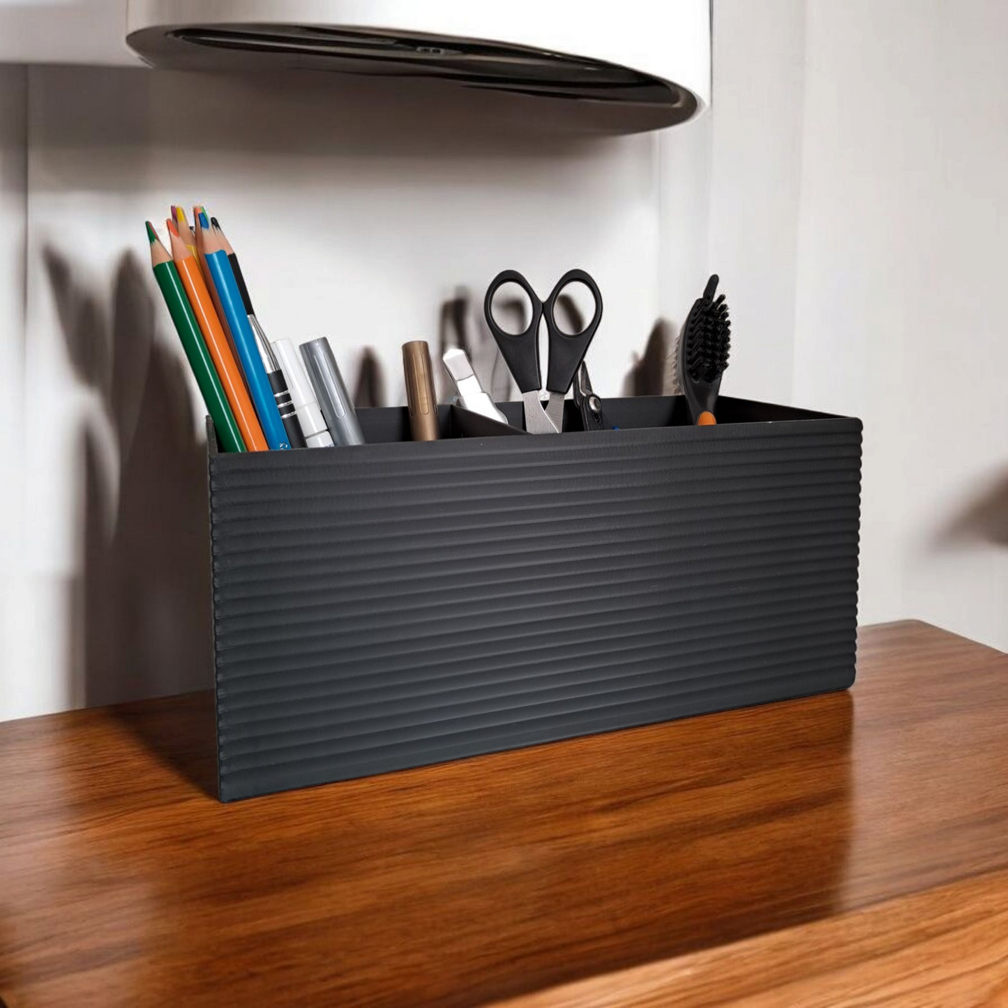 Ergonest Ribbed Desk Organiser & Remote Holder