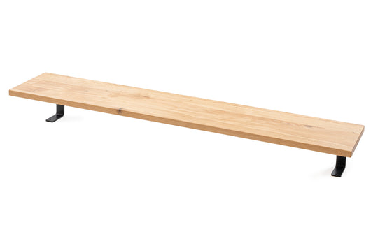 ErgoHide Floating Shelf Oak Black