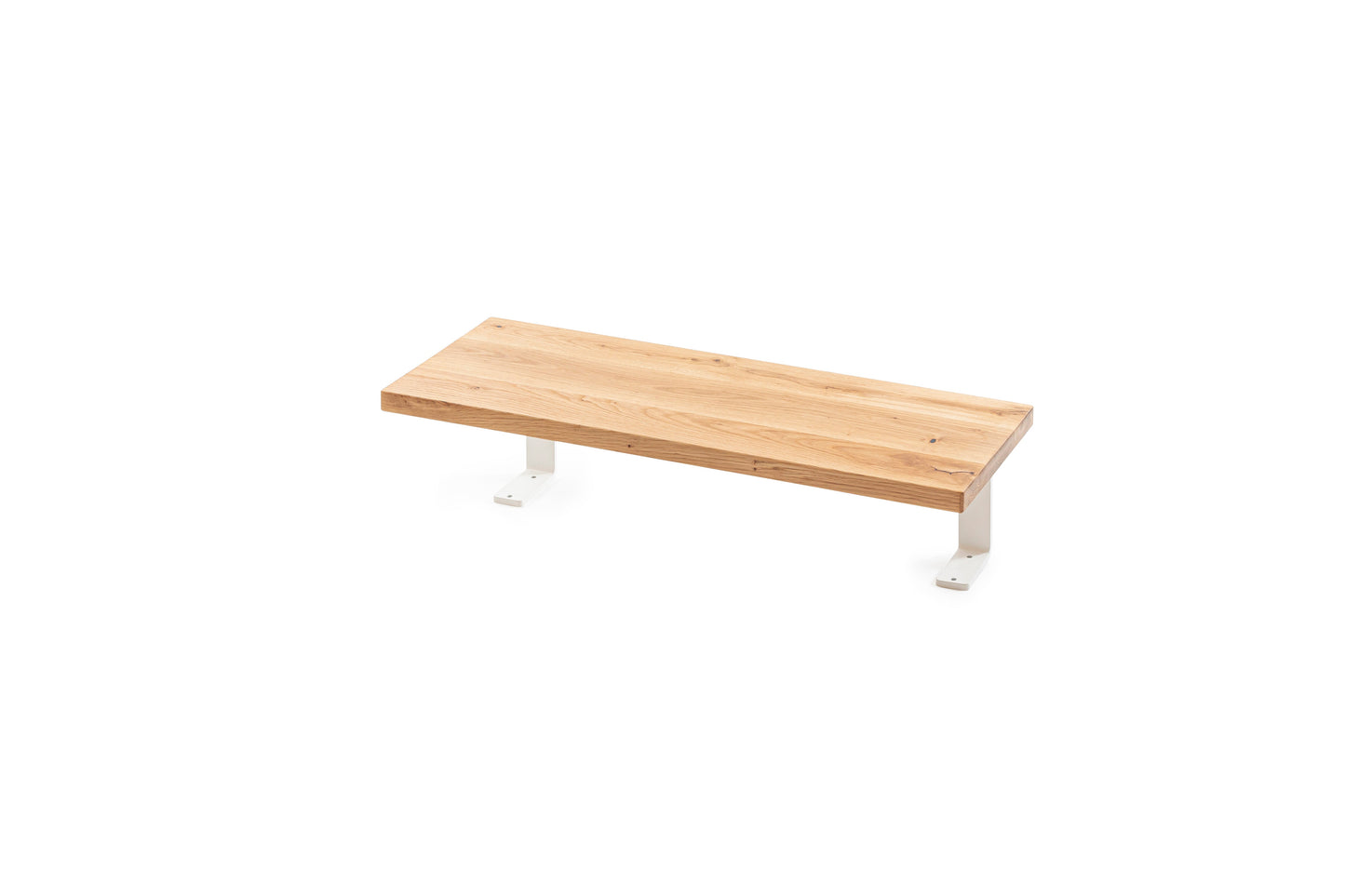 ErgoHide Floating Shelf 70cm Oak White