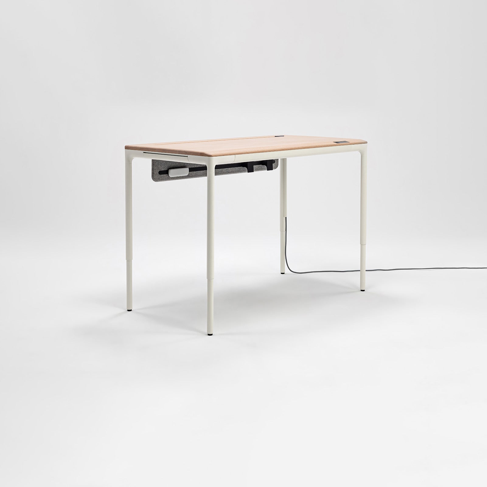 Beflo Tenon Smart Desk - Cashmere White