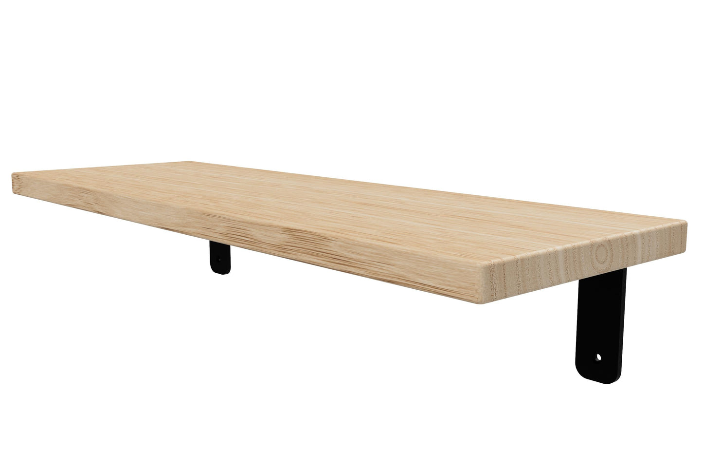 ErgoHide Wall Shelf Oak Black