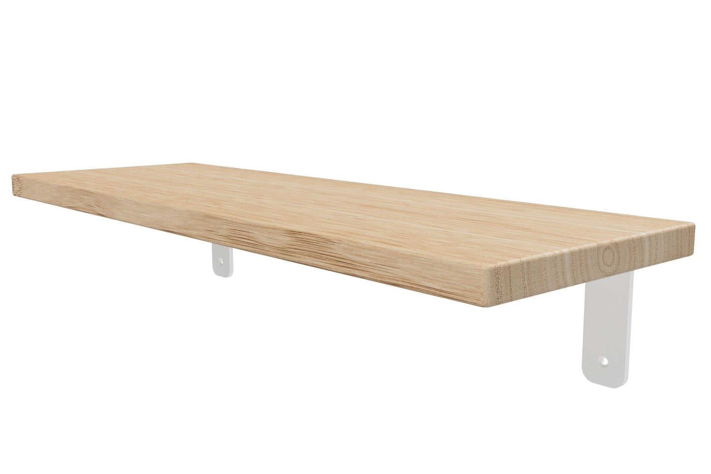 ErgoHide Wall Shelf Oak White