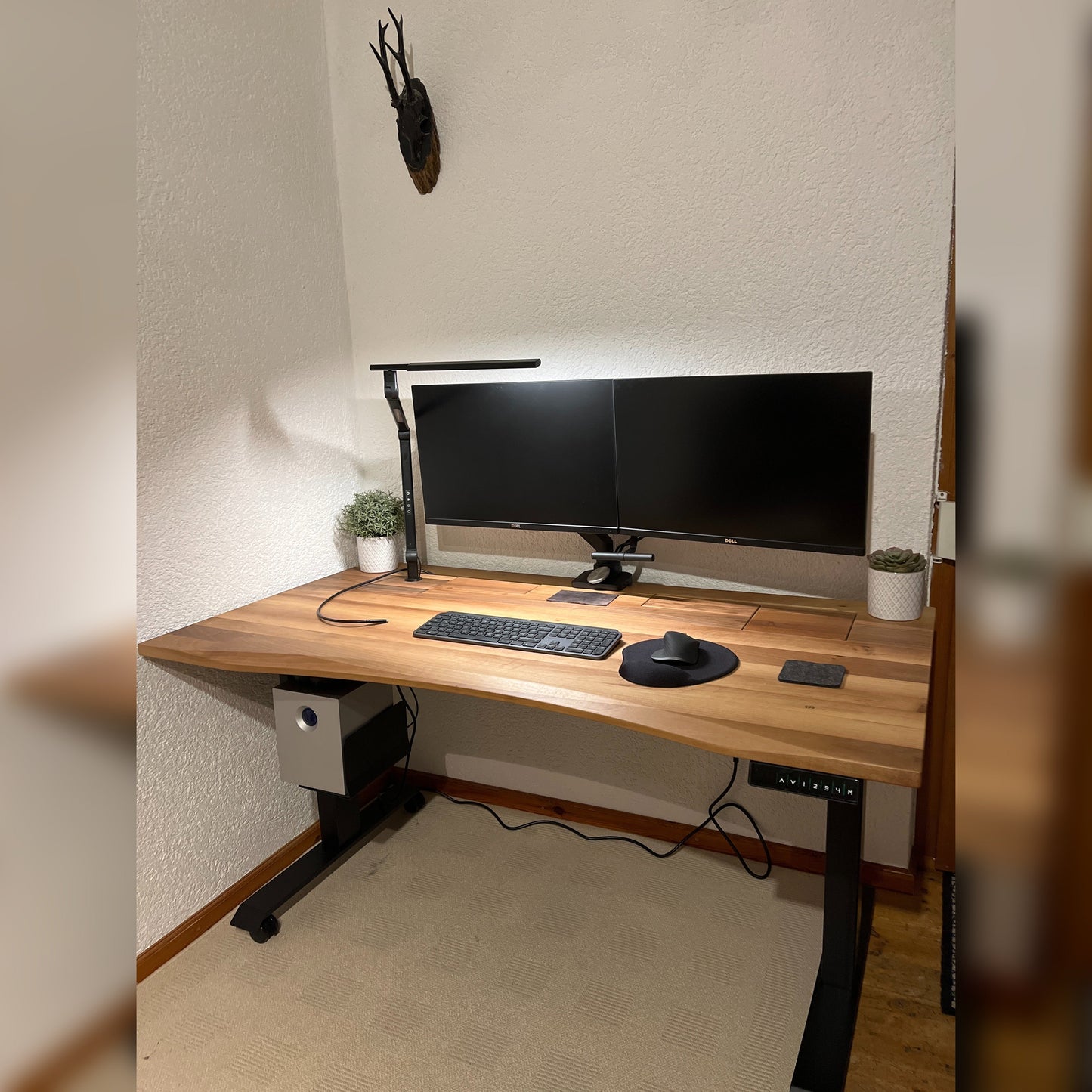 ErgoHide Standing Desk – With Extended Cable Space