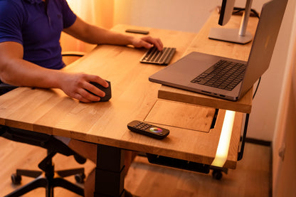 ErgoHide Standing Desk – With Extended Cable Space
