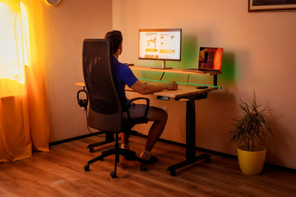 ErgoHide Standing Desk – With Extended Cable Space