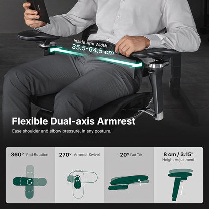 HINOMI X2 Pro Ergonomic Desk Chair (Improved X1 Model)